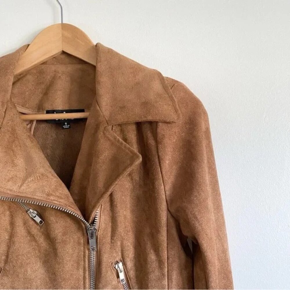 Lulus Suede with Love Moto Jacket - Picture 4 of 7